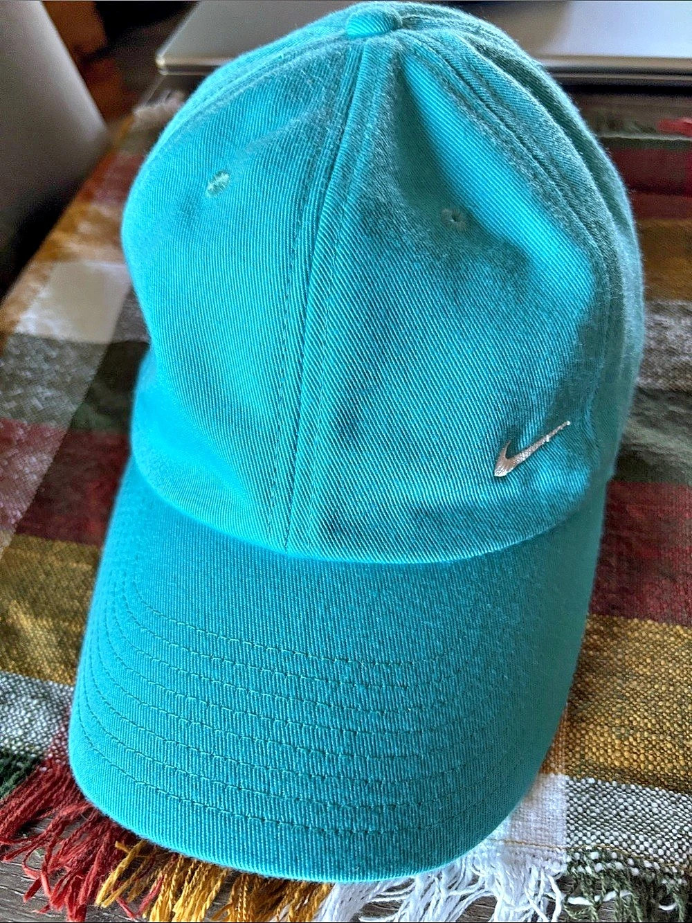 Nike Club Cap Metal Swoosh Teal Cap